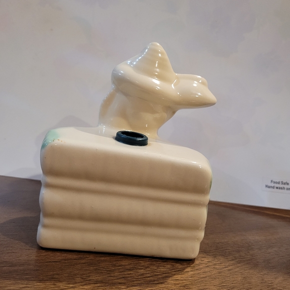 Vintage 1950's. Nursery Decor Bud Vase donkey figurine. - Picture 4 of 13